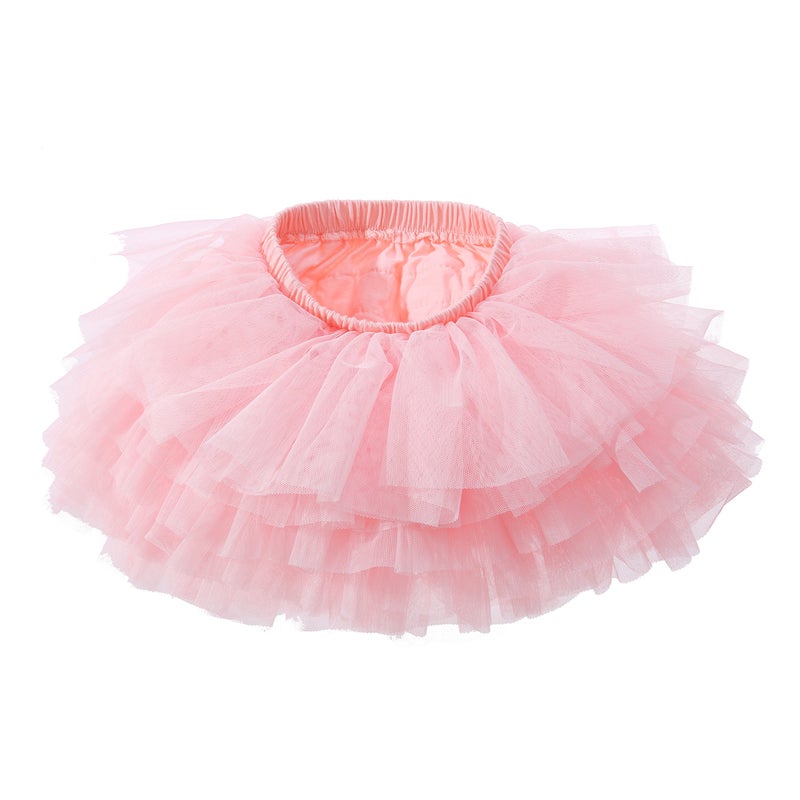 elamccor Baby Girls' Tutu Skirt Toddler 6 Layered Tulle Tutus 1-8T - Image 3
